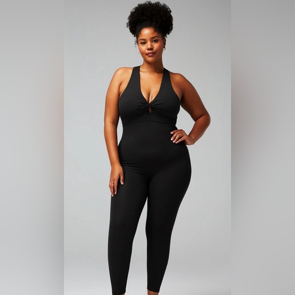 Fabletics Pants - Fabletics Oasis Twist Front 7/8 Jumpsuit